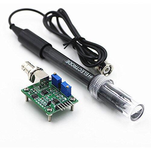 Sensor Detector De Ph + Sonda Electrodo + Liquido