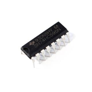 Shift Register Serial Paralelo 74hc595 Dip16 74hc595n