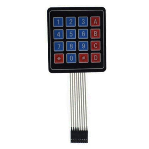 Teclado Matricial 4x4 De Membrana Para Arduino