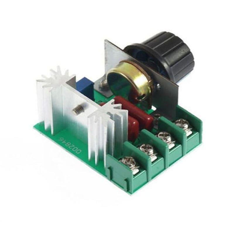 Variador De Potencia Velocidad Scr Dimmer 2000w De 0 A 220v - Imagen 2