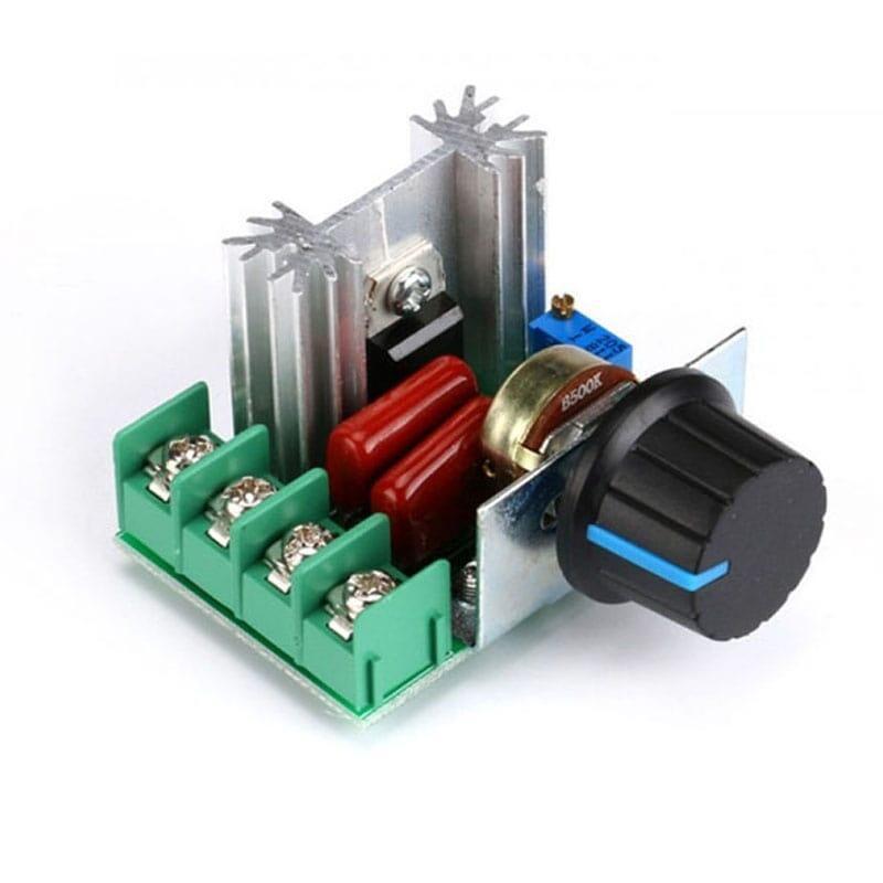 Variador De Potencia Velocidad Scr Dimmer 2000w De 0 A 220v - Imagen 4