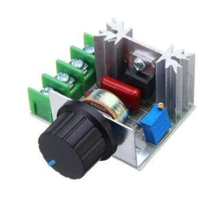 Variador De Potencia Velocidad Scr Dimmer 2000w De 0 A 220v
