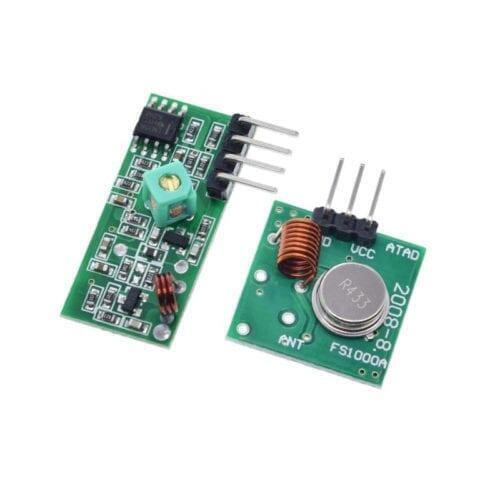 Transmisor Y Receptor Rf 433mhz Mx-05v + Mx-fs-03v Arduino
