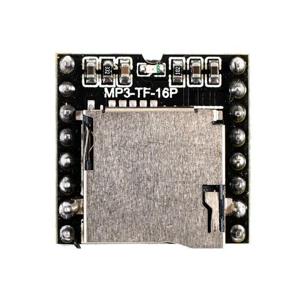Reproductor Mp3 Wav Wma Tf Dfplayer Mp3-tf-16p Arduino - Imagen 4