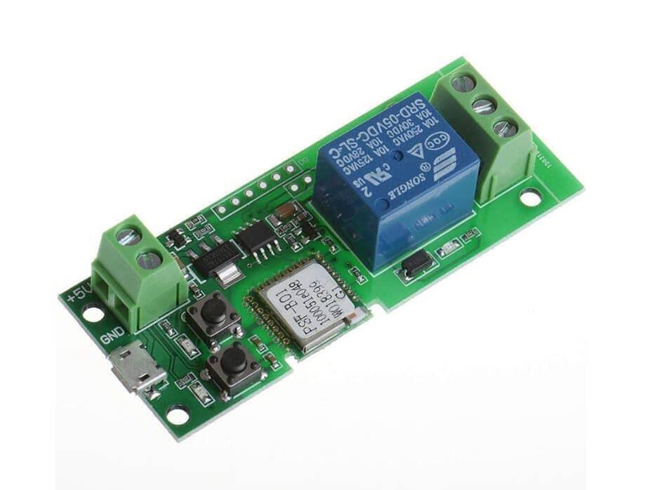Sonoff Interruptor Wifi 5v 12v 24v Ac/dc Bsf-b01 Domotica