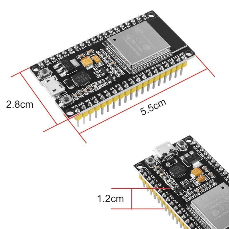 Tarjeta De Desarrollo Esp Wroom 32 Esp322 Wifi Bluetooth - Imagen 4