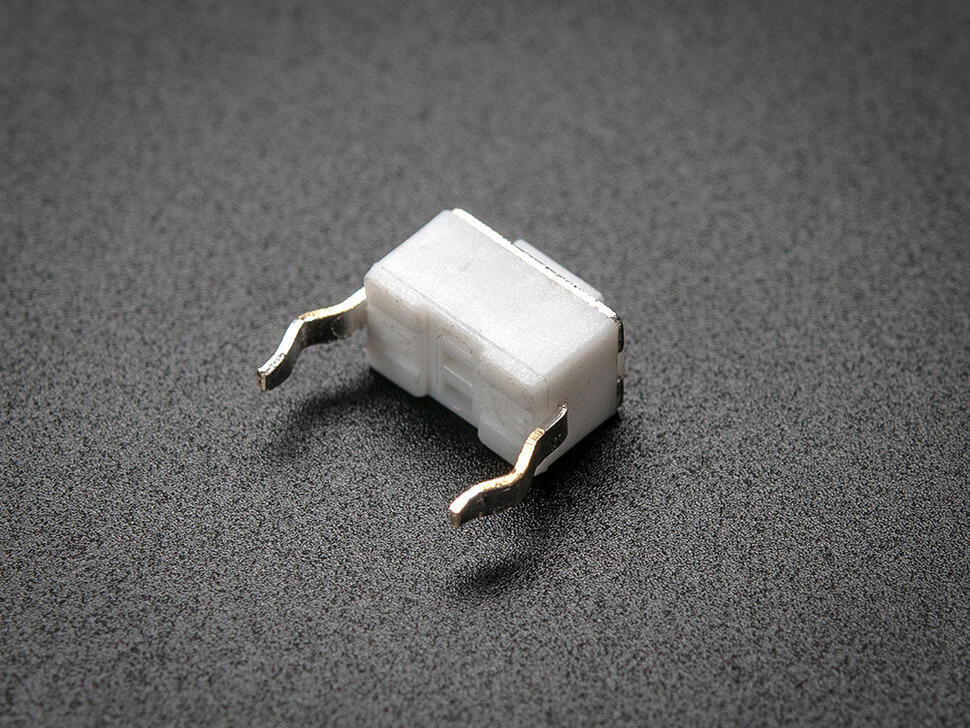 Kit 5 Micro Botón Pulsador Switch de 2 pines delgado 6mm - Imagen 3
