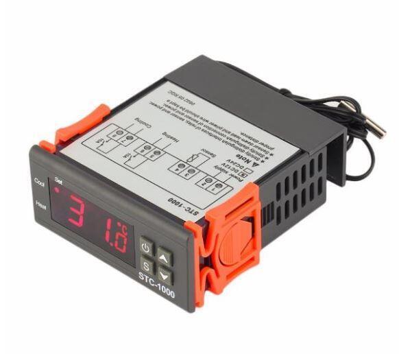 Termostato Controlador Digital Incubadora Stc1000 Con Sensor - Imagen 2