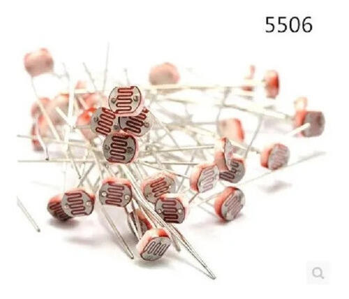 Ldr 5560 Gl5560 Fotoresistor Ldr Fotocelda - Imagen 2