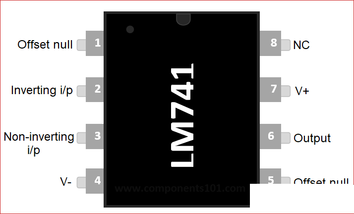 Kit 2 Amplificador Operacional LM741CN DIP-8 - Imagen 3