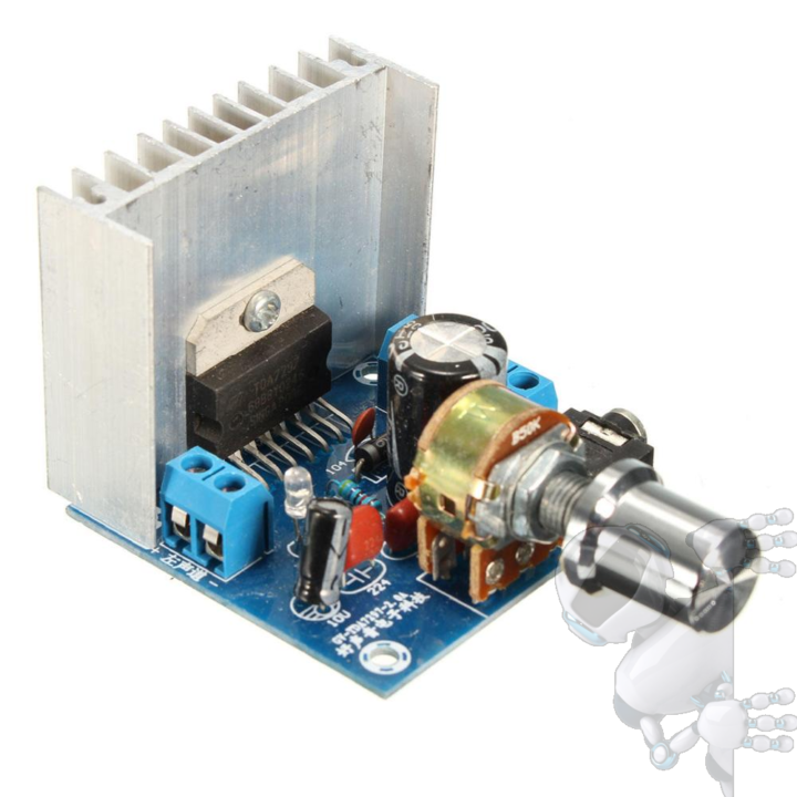 Amplificador De Audio Estereo Tda7297 Canal Dual 15w Arduino