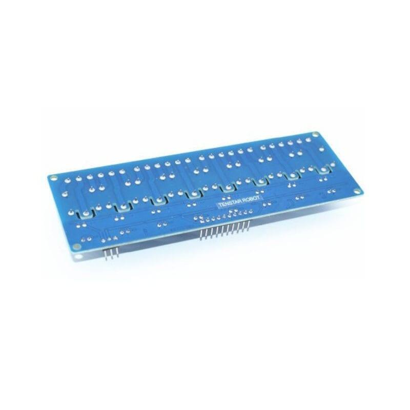 Placa De 8 Canales A Relé 12v Con Optoacoplador Led Arduino - Imagen 2