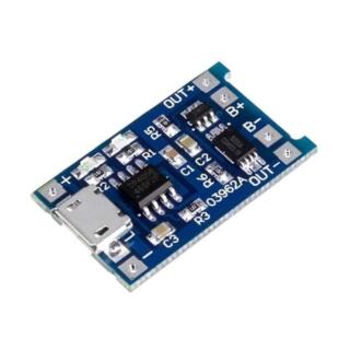 Kit 2 Módulo Cargador Batería De Litio Lipo 1a Micro Usb 5v Tp4056