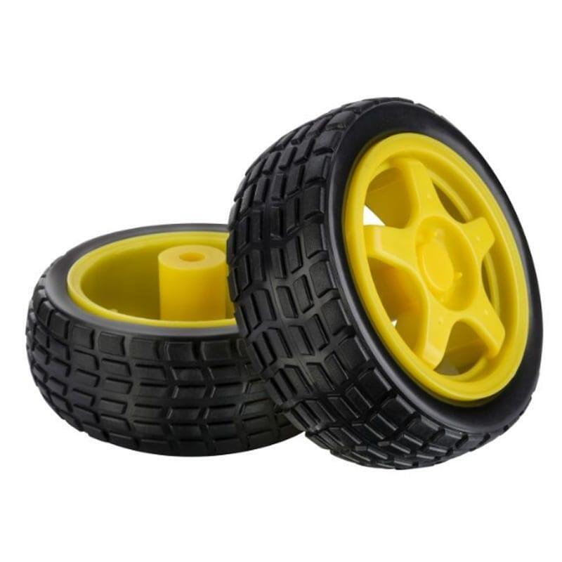 Rueda Llanta Wheel Carro Robot Diametro 67mm