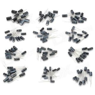 Kit De 120 Capacitores Condensadores 12 Valores Diferentes