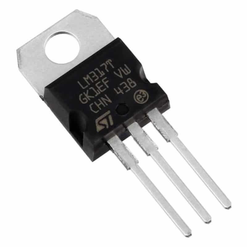 Regulador De Voltaje Ajustable Lm317 To-220 Lineal