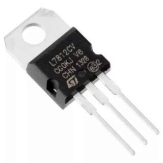 Kit 2 Regulador De Voltaje Lineal Lm7812 To-220 7812