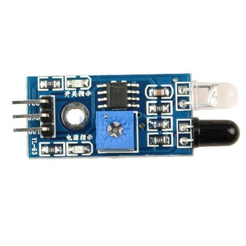 Kit 5 Modulo Arduino Sensor Infrarrojo Detector Obstáculo - Imagen 2