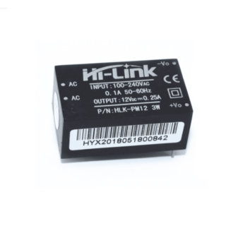 Fuente De Voltaje Hi-link Hlk-pm12 Adaptador 12 Voltios 12v