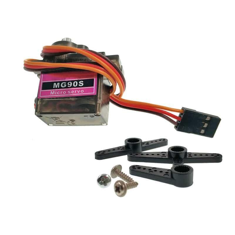 Micro Servo Motor Mg90s Tower Pro Piñoneria Metalica Mini - Imagen 6