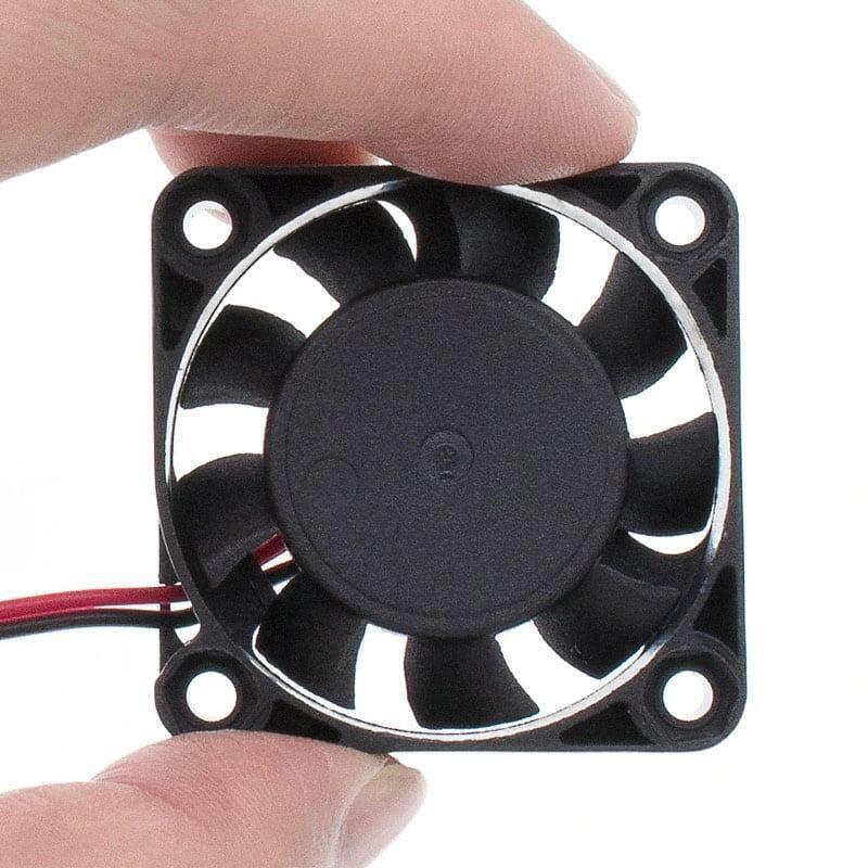 Mini Ventilador Dc Fan 40mm 4cm 12v 2 Pines - Imagen 2