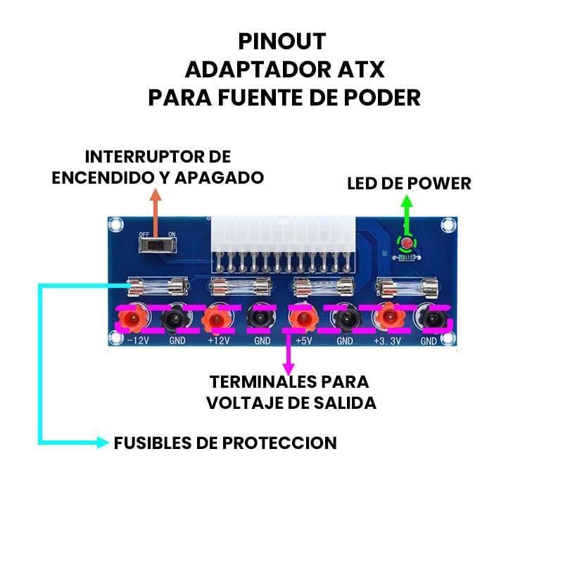 Board Expansion Transferencia Atx Xh-m229 Adaptador Bornera - Imagen 3