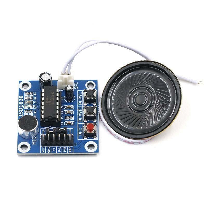 Modulo Grabacion De Voz Isd1820 20 Segundos Speaker