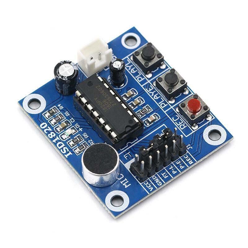 Modulo Grabacion De Voz Isd1820 20 Segundos Speaker - Imagen 2
