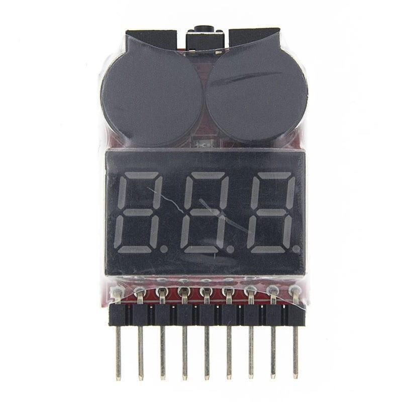 Voltimetro Medidor Voltaje Bateria Litio Lipo Tester 1s - 8s - Imagen 2