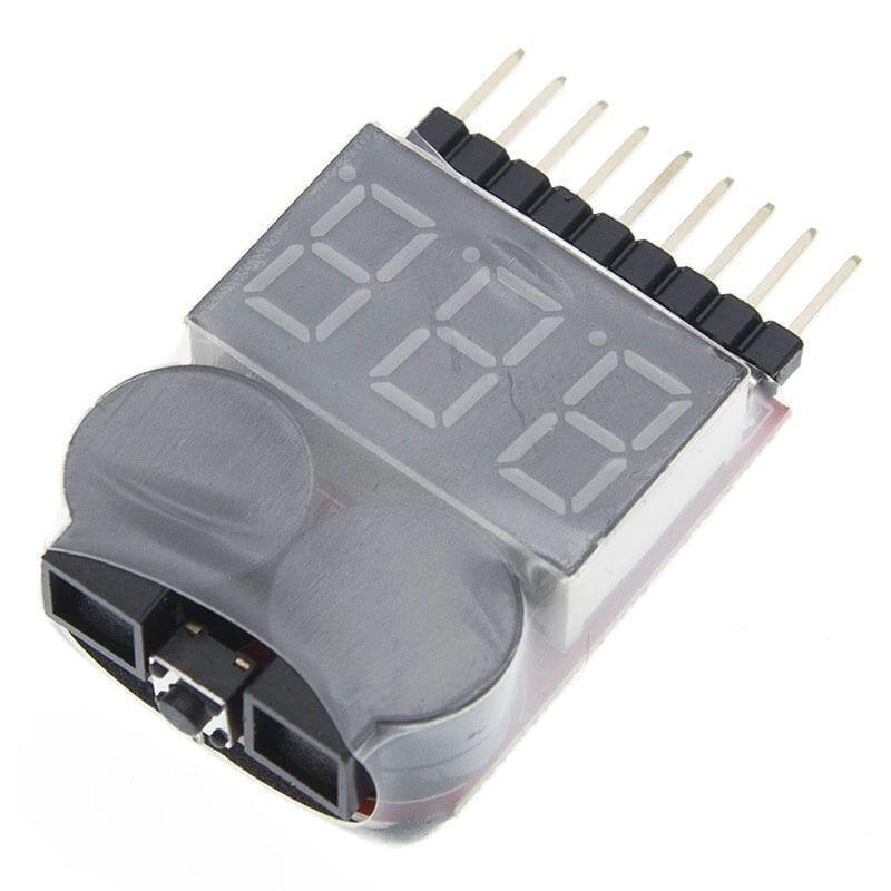 Voltimetro Medidor Voltaje Bateria Litio Lipo Tester 1s - 8s - Imagen 5