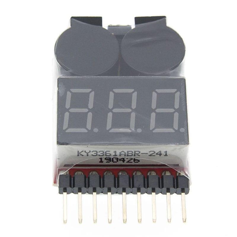 Voltimetro Medidor Voltaje Bateria Litio Lipo Tester 1s - 8s - Imagen 6
