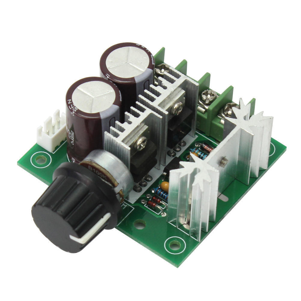 Controlador PWM de Velocidad de Motor DC 12V-40V/10A 13khz