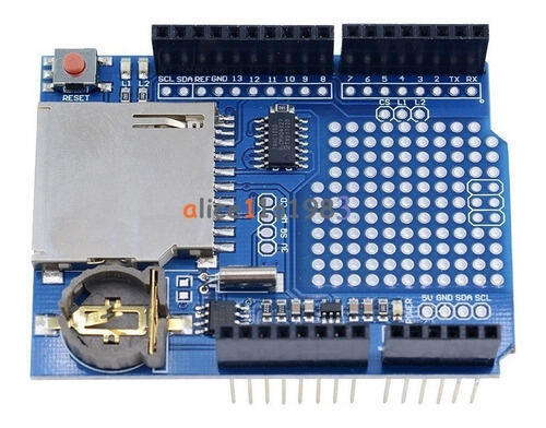 Shield V 1.0 Registro Datos Ds1307 Data Logger Sd Arduino - Imagen 2