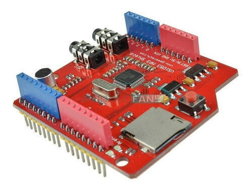 Mp3 Musica Shield Vs1053b Modulo Con Puerto Tf Arduino