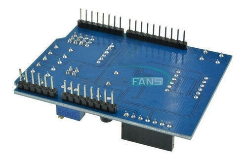 Board Shield Multi Funcion 74hc595 Zumbador Botones Arduino - Imagen 3