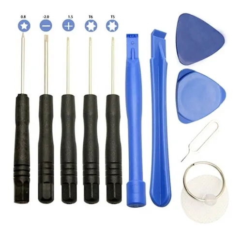Kit Destornilladores Reparación Celular 11 En 1 Atornillador