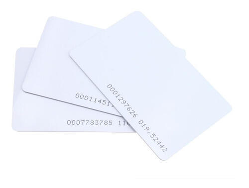 Kit 10 Tarjetas Proximidad 125khz Rfid Control De Acceso Blancas