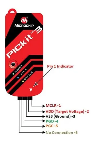 Programador PICkit 3 In-Circuit Debugger