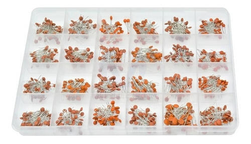 Kit Condensador Ceramico Lenteja + Caja 24 X 40 960pcs