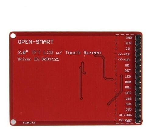 Pantalla Táctil Lcd Tft De 2.0 Breakout Para Arduino - Imagen 2