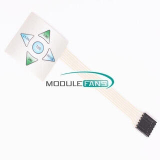 Teclado Matricial 1x5 5x1 De Membrana Para Arduino