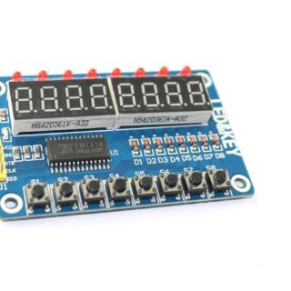 Modulo Display Siete Segmentos Tm1638 X8 Para Arduino