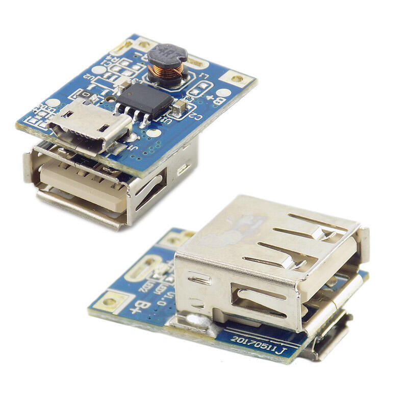 Modulo Dc Boost Usb Elevador Voltaje 5v Bateria Powerbank - Imagen 2