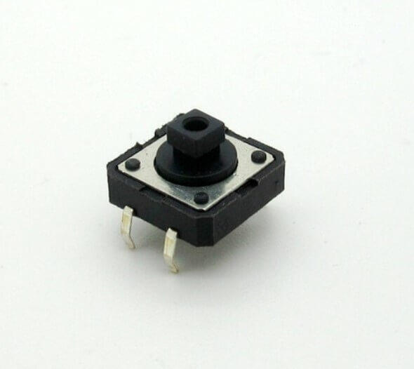 Micro Botón Pulsador Switch De 4 Pines 12x12x7.3mm B3f-4055