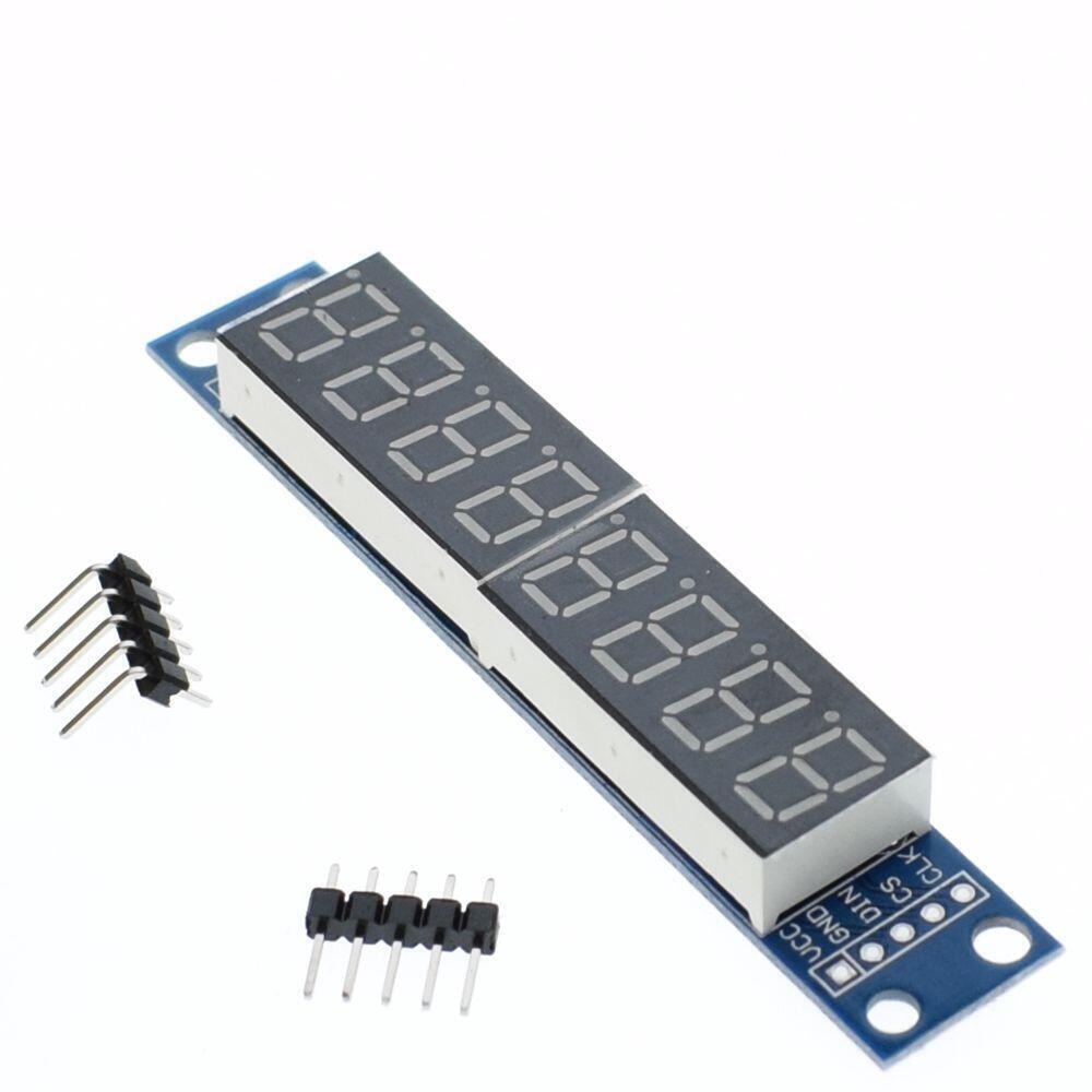 Módulo De 8 Dígitos Max7219 Display 7 Segmentos Arduino - Imagen 6