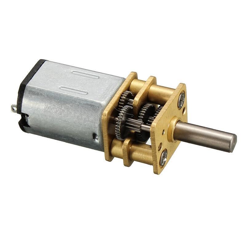Mini Motor Metálico Reductor De 500rpm Motoreductor Micro - Imagen 6