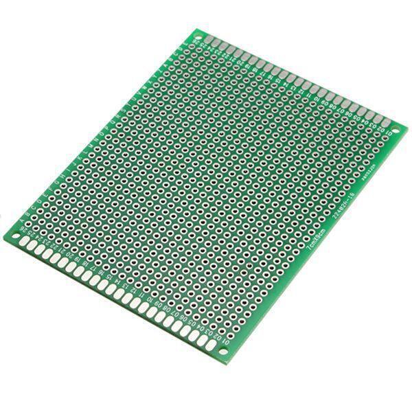 Placa universal doble Fibra de vidrio FR-4 7cm x 9cm PCB