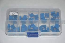 Kit Lote 50pcs Trimmer Potenciometro Resistencia Arduino - Imagen 3