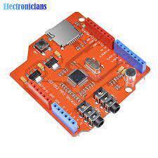 Mp3 Musica Shield Vs1053b Modulo Con Puerto Tf Arduino - Imagen 3
