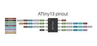 Microcontrolador Attiny13a Attiny13 Ic Attiny 85 Arduino - Imagen 2